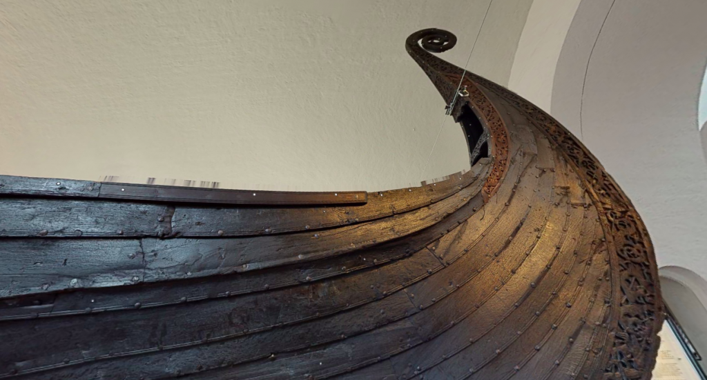 barco viking noruega museu oseberg